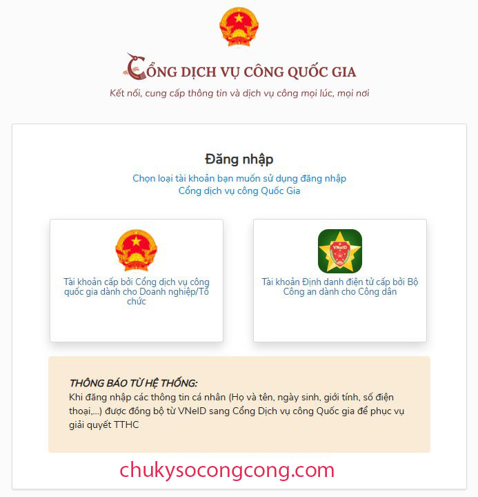 dang nhap cong dich vu quoc gia dang nhap cong dich vu quoc gia
