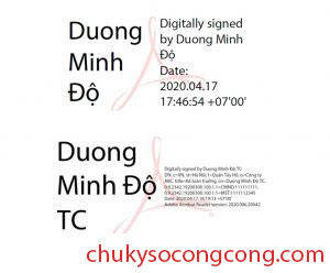 mau chu ky so cho ca nhan mau chu ky so cho ca nhan